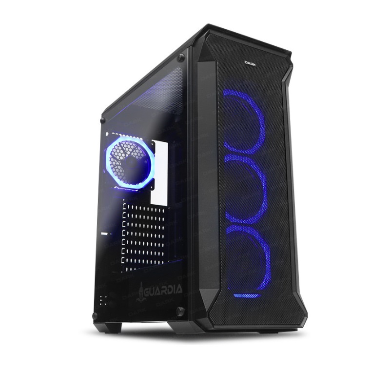 DARK 750W 80+ Bronze GUARDIAN DKCHGUARDIAN750BR 4X RGB FANLI GAMING MID-TOWER KASA